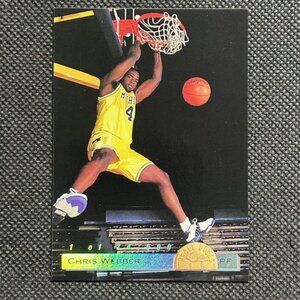 CHRIS WEBBER 1993-94 Classic RC Rookie #LP1 1 of 74,500 Golden State Warriors